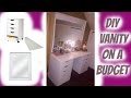 DIY Vanity (Ikea dupe) under $100 | Makeup Collection Dec 2015 DIY Vanity (Ikea dupe) under $100 | Makeup Collection Dec 2015