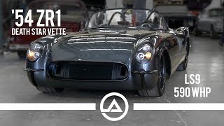 Timeless Kustoms 1954 Zr1 Corvette Blown Ls9 The Death Star
