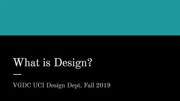 Introduction to Game Design | Game Design Workshop (Fall 2019)