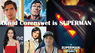 Superman: Legacy Casts Clark and Lois - David Corenswet and Rachel Brosnahan - GOODBYE Henry Cavill!