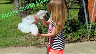Bubble Snake Maker