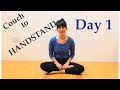 Couch to Handstand DAY 1 | Everyone can learn a handstand