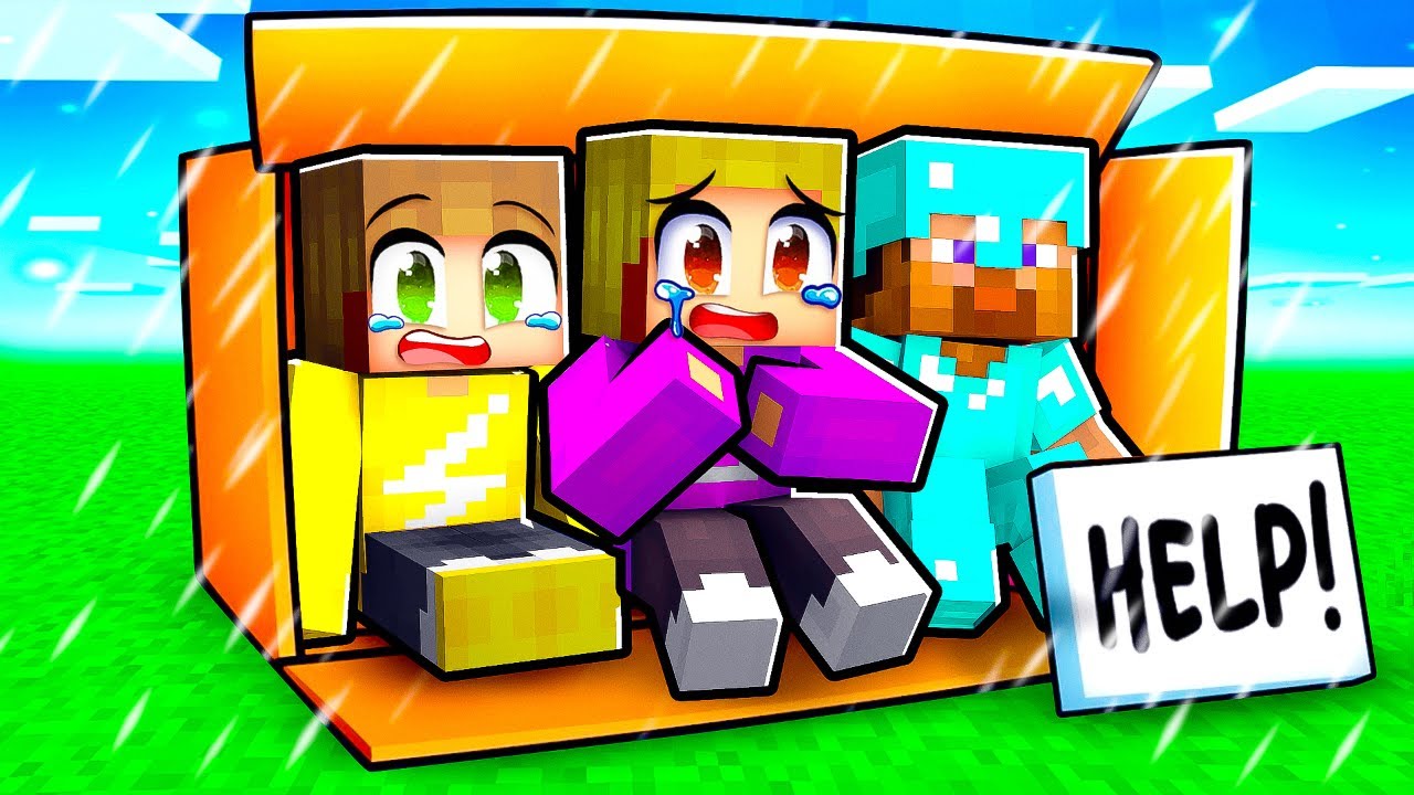 Wij Zijn Dakloos In Minecraft! (Survival)