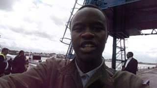 "Yeah Man! I'm going to make a new life for myself." MV Empire Windrush 65th Anniversary.