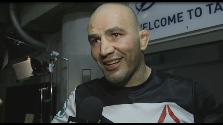 Fight Night Tampa: Glover Teixeira Backstage Inter...