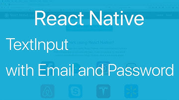 10-TextInput#1.Create a basic TextInput with Email and Password