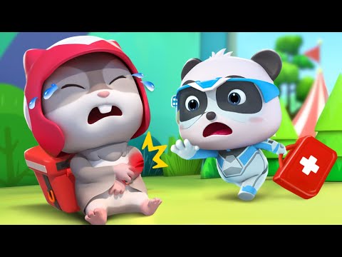 Flying Squirrel Got Hurt | Super Rescue Team | Kids Cartoon | BabyBus