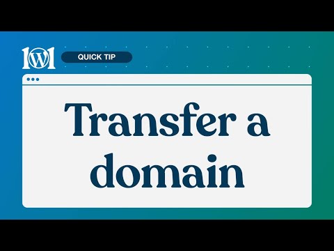 Transfer a domain to WordPress.com