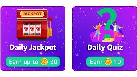Amazon Daily Jackpot | Fz Coins | 05 January 2023 | Earn 30 coins | Today Answer Amazon Pay Balance