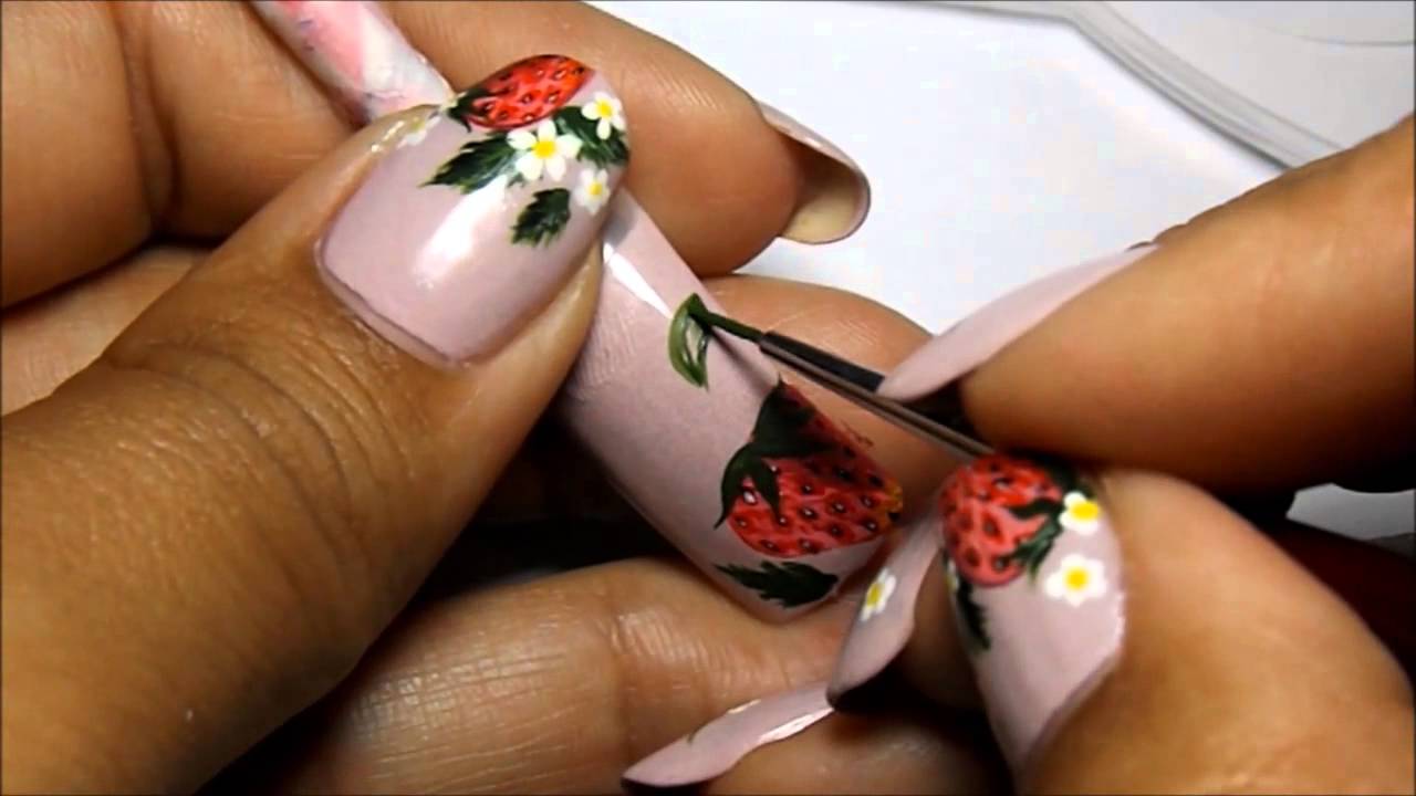 French Strawberry Nail Art - wide 7