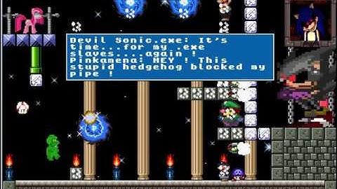 Smbx Meets Sonic SAGA Remake-FINAL BOSS-Devil Sonic.exe