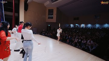 HaNa Cẩm Tiên quẩy cùng vũ đoàn từ trên trời rơi xuống tại Hàn Quốc