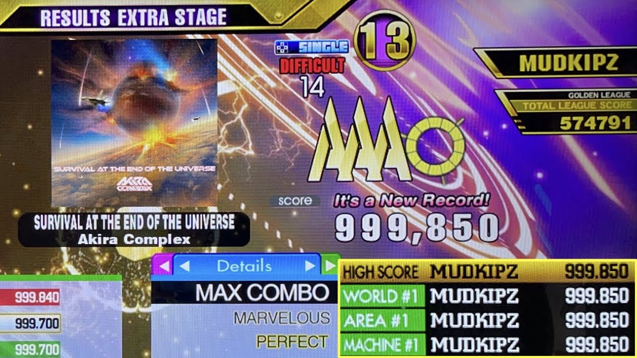 [DDR A3] SURVIVAL AT THE END OF THE UNIVERSE (DSP-14) 15p PFC + World ...