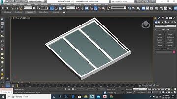 How to make window in 3ds max