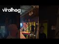 Sloth Entering the Restaurant || ViralHog