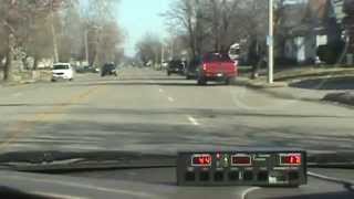 Radar Catches Police Car Speeding