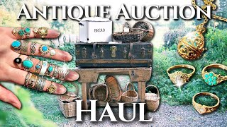 What TREASURES did we WIN at Auction? Gold, Silver & Diamonds Amongst Haul! (mudlarking)