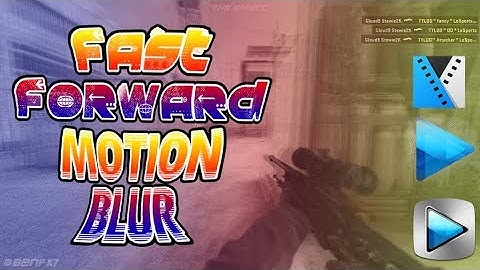 Editing Tutorial | Fast-Forward Motion-Blur Effect in SONY VEGAS | #3