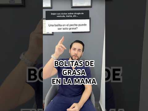 ¿Te dijeron que esa bolita en tu pecho es “grasa”? #mastologia #cirujano