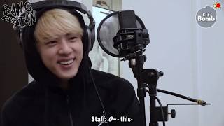 [ENG] 191127 [BANGTAN BOMB] Jin, Recording his first ever composition - BTS (방탄소년단)