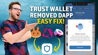 ?NEW Urgent Update - Apple Bans Trust Wallet DApps & Browser (How to Access Pancake Swap, UniSwap)