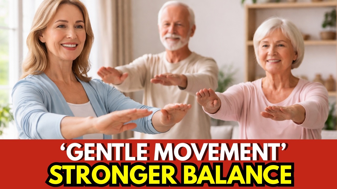 Over 75?This Gentle Exercise Supports Balance Better Than Walking|Senior Health with Dr.Anna Collins