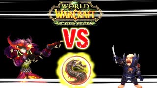 ДЕСТРО ЛОК Burning Crusade ЛУЧШИЙ ГАЙД (часть 9) PVP 1x1 DESTRO vs ROGUE