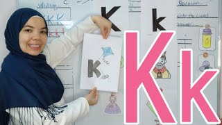 شرح letter k على طريقة جولي فونكس | كورس تأسيس اللغة الإنجليزية من الصفر