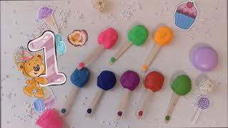 Вчимо цифри. Навчальне відео для дітей українською.