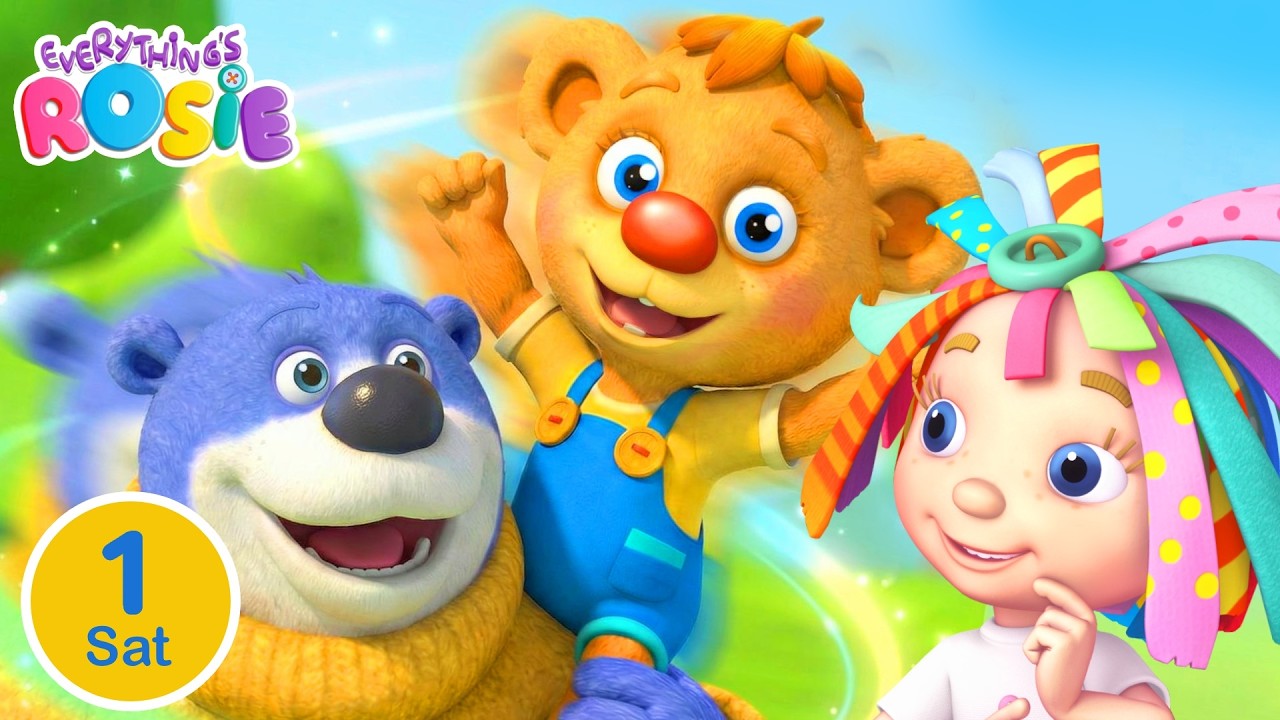 1 Sat Crtani ⏰ Upoznaj novog drugara 🐻 Rozi i Medonjo 💖 Nauči šta je prijateljstvo