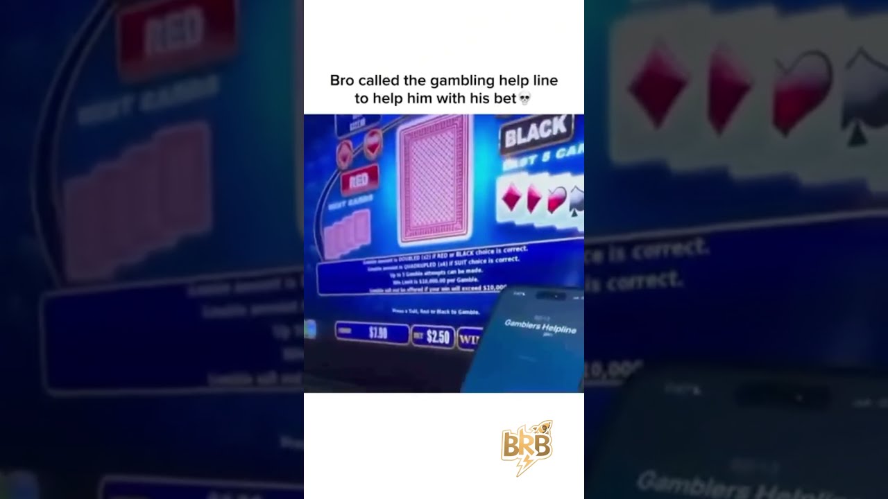 Called the Gambling Helpline… They Said Bet on Red #rollingthedice #slotscasinogames #onlinegambling