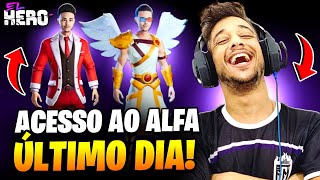 VAZOUU ! ÚLTIMO DIA PARA PEGAR O ACESSO AO ALFA DO EL HERO, SITE DO JOGO E MAIS [ ATUALIZADO 2024]