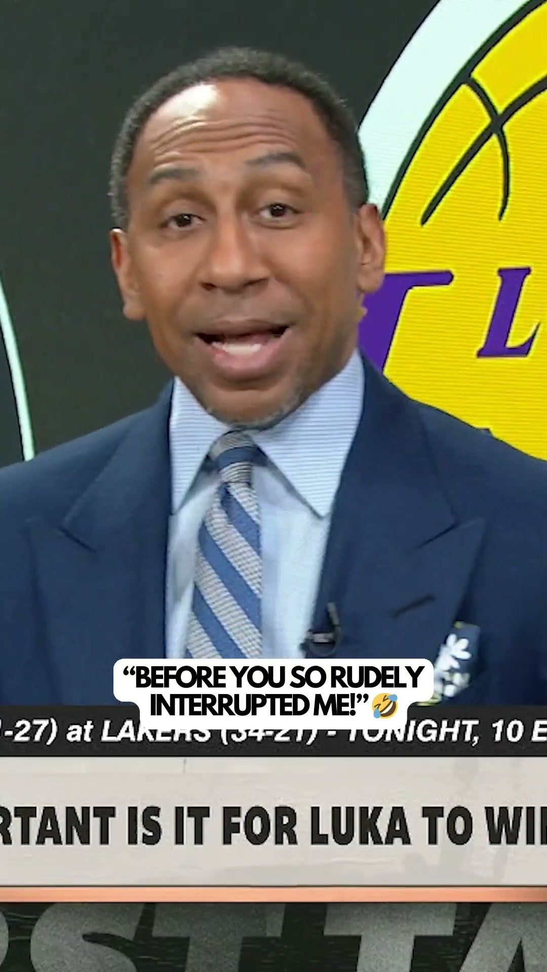 DO NOT interrupt THE Stephen A. Smith ?