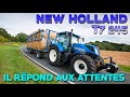 New holland t7 245  prix cot et dcote tracteur