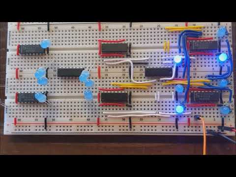 Building a DIY Binary Clock on a Breadboard -- Part 3