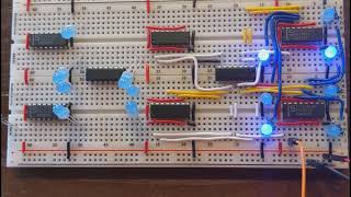 Building a DIY Binary Clock on a Breadboard -- Part 3
