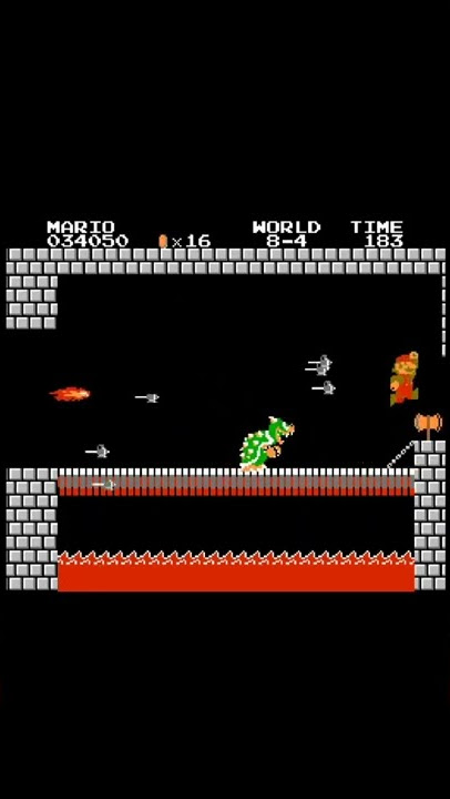 Super Mario Bros Final Boss