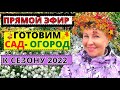 ПРЯМОЙ ЭФИР. Подготовка сада и огорода к сезону 2022