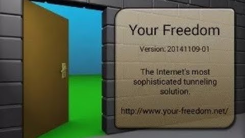 Your Freedom Fast Settings Free Internet Trick