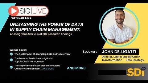 Unleashing the Power of Data in Supply Chain Management