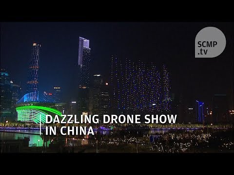 Video till Formationsflygning med över tusen drönare