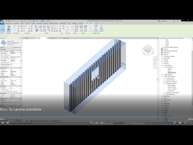Corrugated Metal Wall Revit