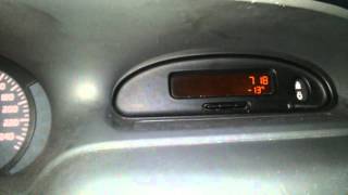 cold start scenic 1,9 dci
