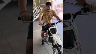 Tutorial encendido de patada🦵 Kayo moto Chile 🇨🇱 #kayo #motor #4tiempos #motocicleta #enduro