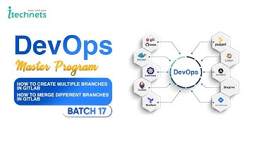 DevOps Batch 17 | Lec 12|How to Create Multiple Branches in GitLab|Merge Multiple Branches in GitLab