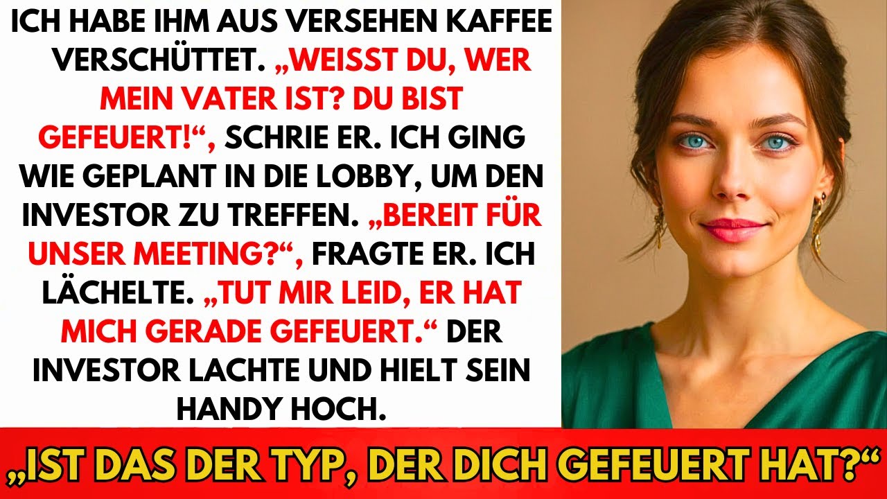 Der CEO-Sohn Feuerte Mich — Ich Ging Mit Dem 1,8 Mrd € Investor. Er Ahnte Nichts...