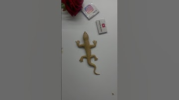 How To Make Fondant Lizart | Lizart Craft #shortvideo @fondantcakes9292