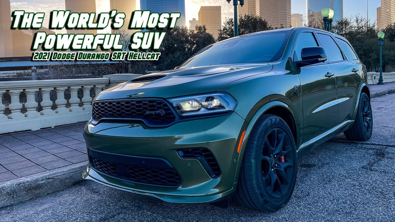 2021 Dodge Durango SRT Hellcat: The Most Powerful SUV - YouTube