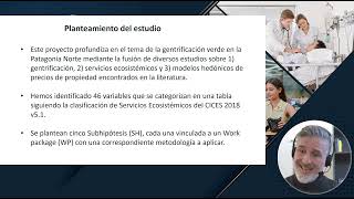 Charla &quot;Gentrificación y Servicios Ecosistémicos&quot; (Expone Dr. Ernesto López)