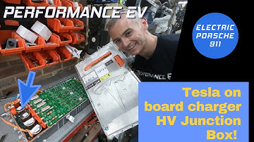 Tesla Onboard Charger Teardown Pt2 - High Voltage Junction Box in a Gen3 EV Charger - Audio Fixed